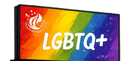 LGBTQ+ Community Billboard — Find Your Voice Now