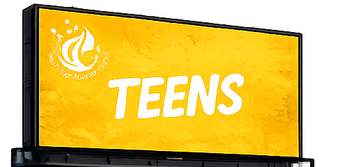 Teens Community Billboard — Find Your Voice Now