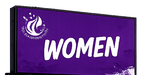 Women's Community Billboard — Find Your Voice Now